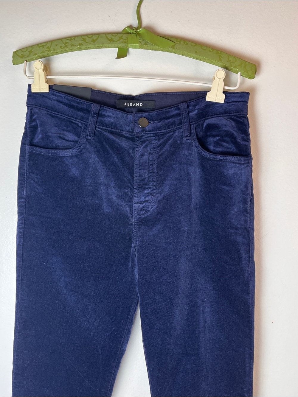 Sz 28 J Brand Women's Navy Velvet Jeans